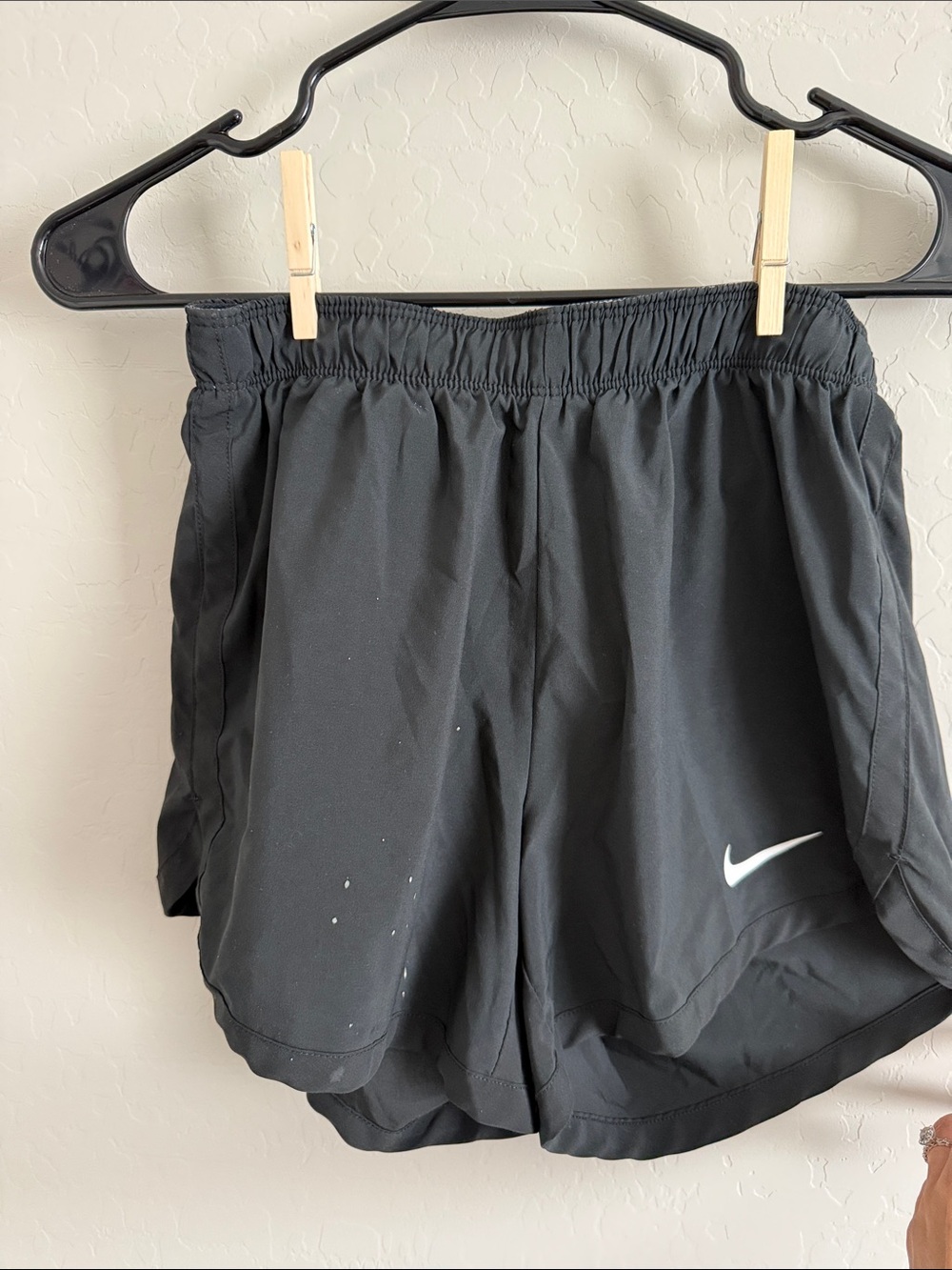Nike Women's Black Athletic Running Shorts